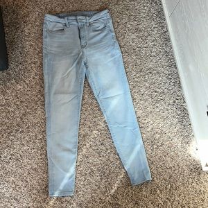 American Eagle super high rise jeggings